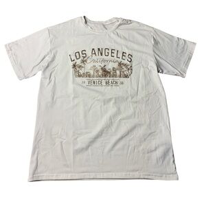 SHEIN Retro "Los Angeles California 19 Venice Beach 86" With Palm Trees Size M